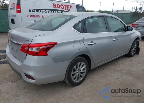 2018 Nissan Sentra Sv z USA, uszkodzony, nr VIN 3N1AB7AP6JL645259